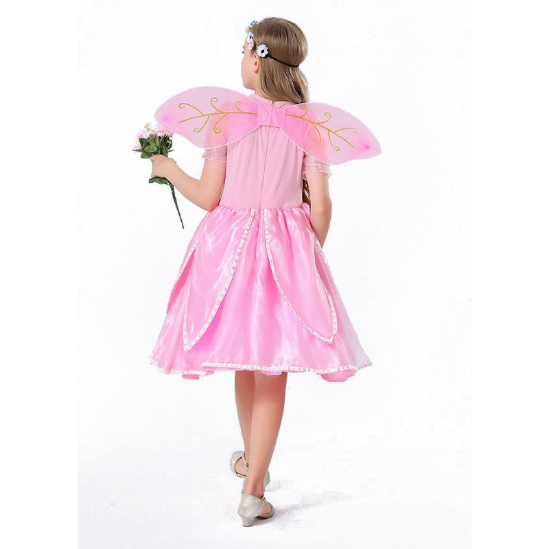 Cosplay fairy costume children costume halloween flower fairy play costume girls party costume