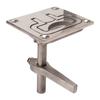 Boat Cam Latch Flush Pull Floor Buckle Hatch Latch 316 Stainless Steel 67x79mm Lift Handle Locking Latch for Yacht Ship