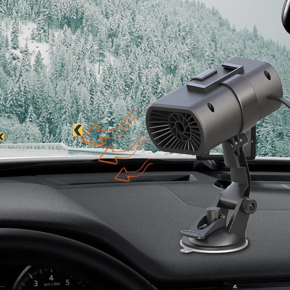 12V 150W Car Defogger Adjustable Frost Snow Mist Removal Machine Window Windshield Defrosting Heater Car Accessories