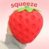 8cm Super Jumbo Strawberry Squishy - Slow Rising Non-Toxic Anxiety Relief Squeeze Toy