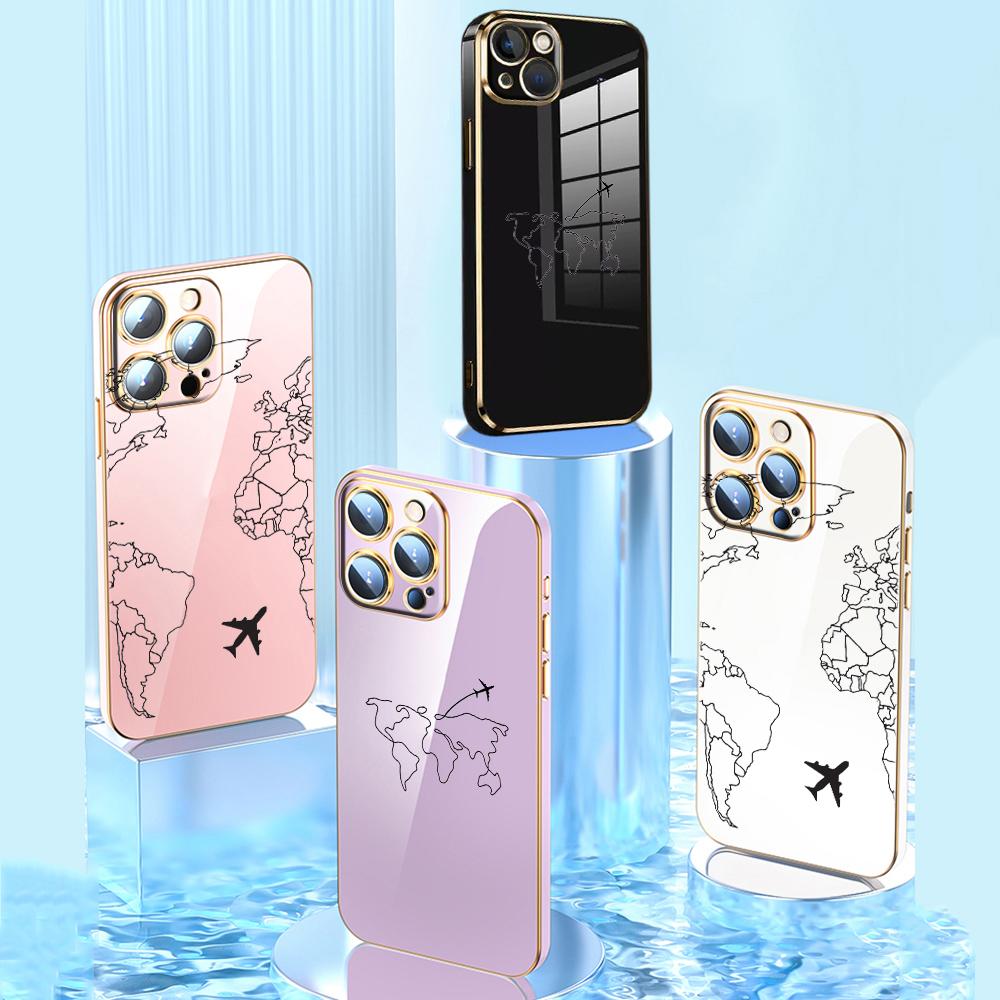 

N82 Мягкие чехлы из ТПУ с покрытием траектории полета для телефонов Xiaomi 14 Poco M5s X5 F6 Redmi 13C 12C 8 Note 12 10 11 13 Pro Plus противоударный чехол