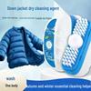 Waterless Dry Cleaning Brush for Down Jackets - Built-in Large Brush Head for Stain and Oil Removal