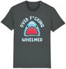 Unisex T Shirts Cotton Unisex T Shirt  for Unisex Slim Fit Tshirt Over Cking Whelmed Tshirt Funny Shark Joke Humour Stressed Gift Idea