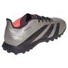 Adidas Predator League TF NIS10 Futsal Platinum Size Cm Shoes, Metallic/Aurora Black/Turbo (IF6376), 27.5