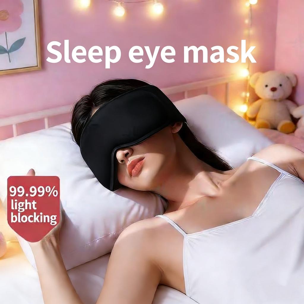 Travel 3D Sleeping Mask Eyepatch Blindfold Light Eye Mask for Sleeping Mask Slaapmasker Night Sleeping Aid Sleep Patch