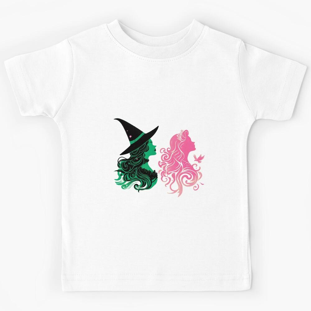 Elphaba & Glinda Wicked the Musical Defying Gravity Kids T-Shirt 100