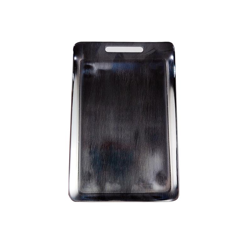 Mini Stainless Steel Camping Grilling Plate - Polished, Non-Coated, Thickened for Healthy Outdoor Cooking