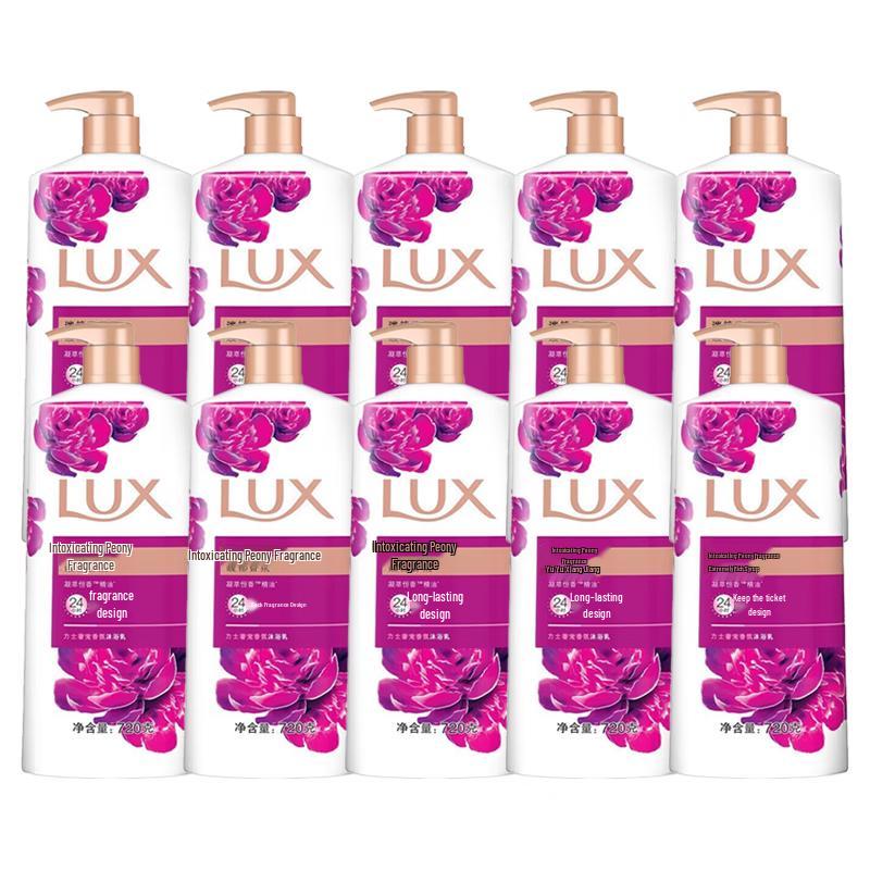 LUX Bewitching Peony Fragrance Body Wash 10-Pack