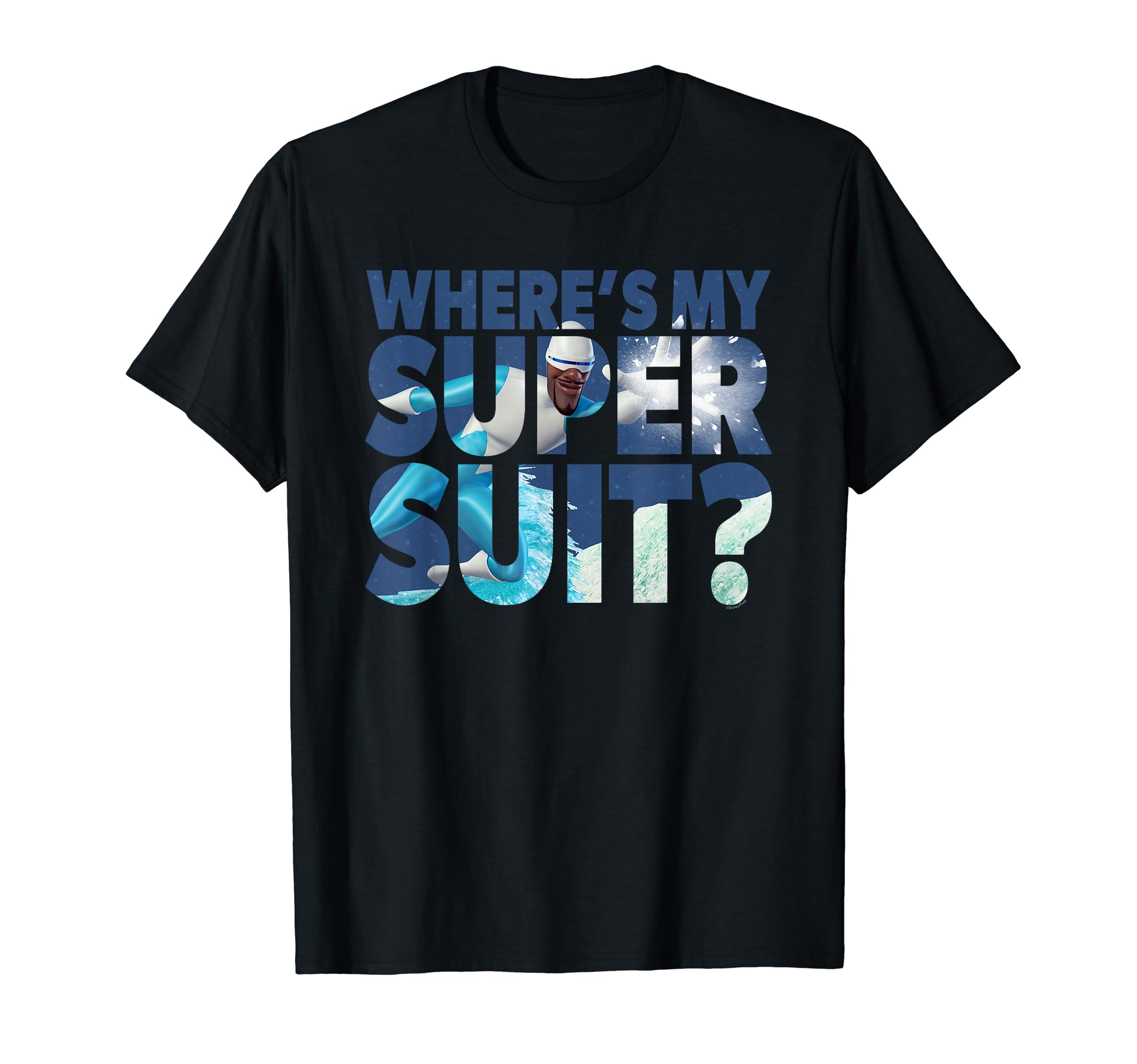 Disney Pixar Mr. Incredible Frozone Where’s My Super Suit T-Shirt