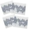 Schmetterling Gummi Schutz Klebefolie 4 Tischtennis Beläge Pflege 4 Blatt Hergestellt in Japan - - -