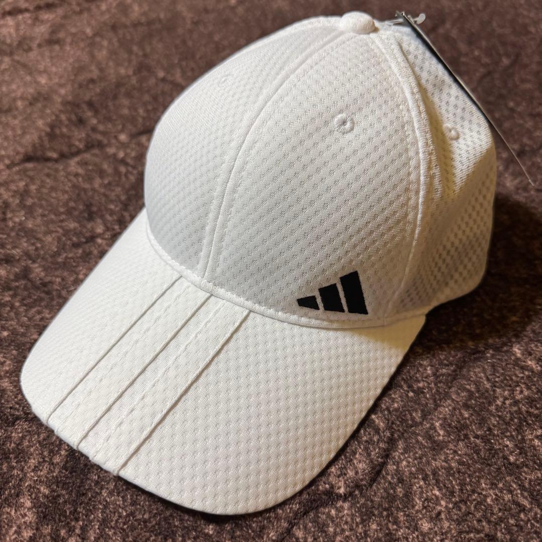 Used New adidas cap mesh white free size 2026 summer new item