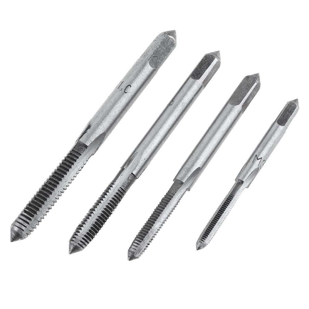 20PCS/SET M3-M12 Metric Tap And Die Set Thread Tap And Dies Adjustable Tap Wrench Threading Tools Screw Tap Hand Tools