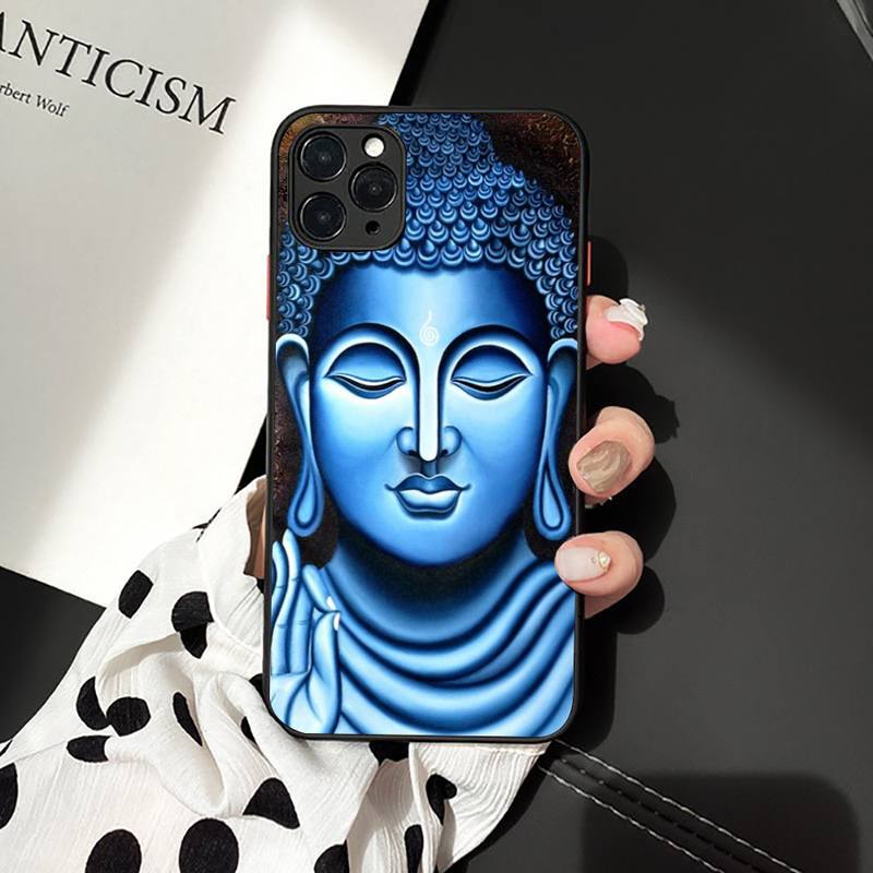 Retro Galactic Gautama Buddha Budha Phone Case for iPhone 11 12 13 Mini Pro XS MAX 8 7 6 6S Plus X 5S SE 2020 XR Case