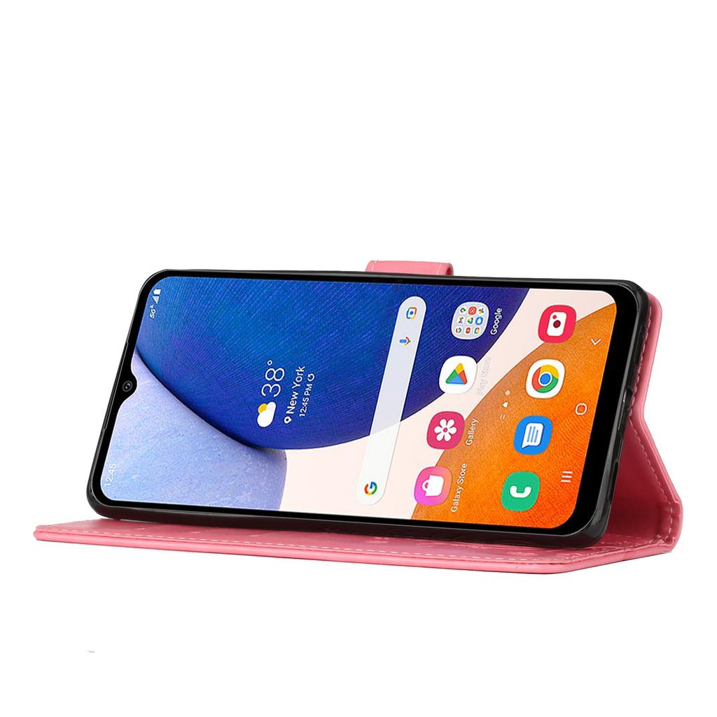 For Samsung Galaxy A16 5G/A16 4G Case PU Leather Phone Wallet Cover with Strap