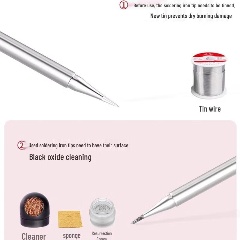 Jundingying T12 Lead-Free Soldering Iron Tip