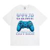 Born To Game Forced To Be Outside Funny Gamer Tee Shirt Men Women Fashion Humor Vintage Tshirts Cotton Casual Oversized Tshirt