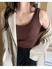 H523 Slim Fit Sleeveless Camisole for Women – Versatile Summer Vest, Ideal for Both Inner and Outer Wear, Provides Side Breast Coverage.