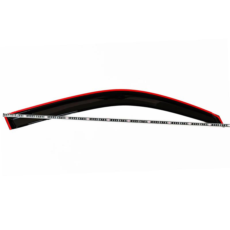 Window Visor for Toyota Prado FJ150 2009-2023 | 4pcs Rain Guard Wind Deflector | Car Weather Shield Accessory