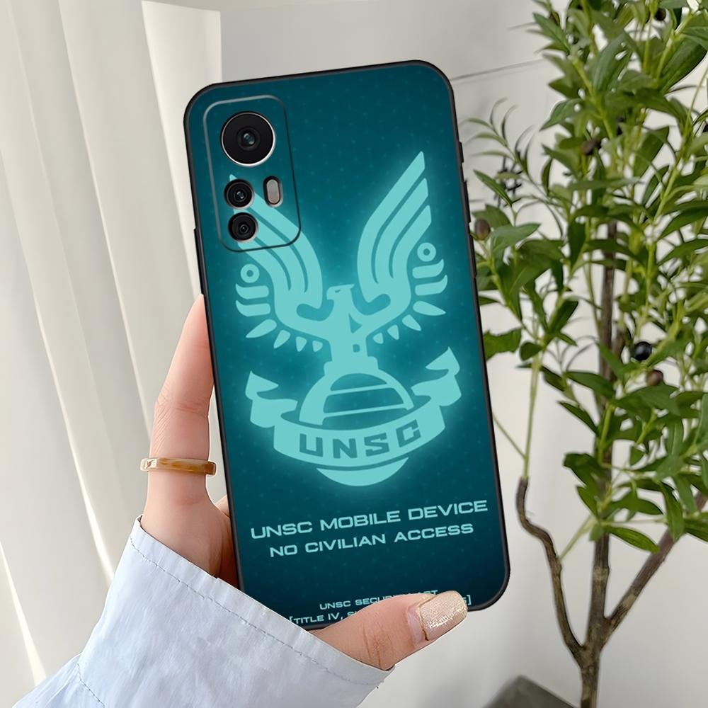 

Unsc Logo Phone Case For Xiaomi Poco X7 X6 X5 X4 F5 F6 F7 M4 M5 M6 M7 C40 Silicone Soft Cover Poco M6 Pro 4G