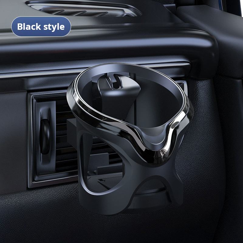 Universal Car Cup Holder with LED Multifunctional Adjustable Air Vent Beverage Holder Drink Stand for Water Bottle Coffee Can