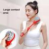 Massage Hammer 2 Soft Heads Retractable Flexible Handle Large Area Portable Silicone Manual Massage Hammer Stick