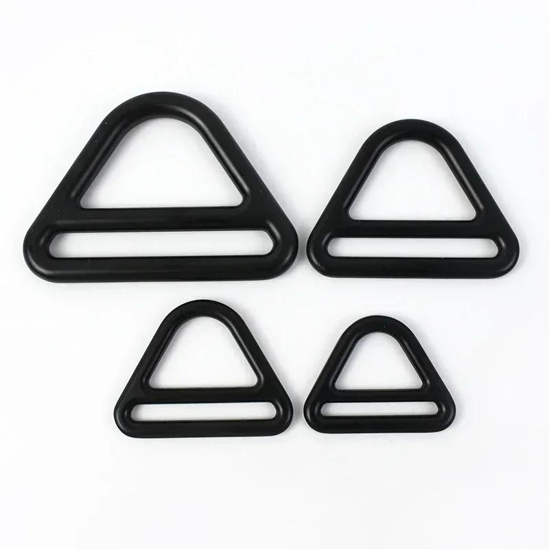 2/5/10Pcs Meetee 25-50mm Metal O Rings Buckle Tri-glide Slider Clasp Bag Strap Connect Buckles Belts Adjust Hook DIY Accessories