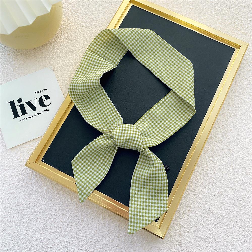 New Scarves Silk Scarves Women'S Spring And Autumn Season Long Decorative Professional Scarves Summer Thin Styles Paired With Shirts Stylish