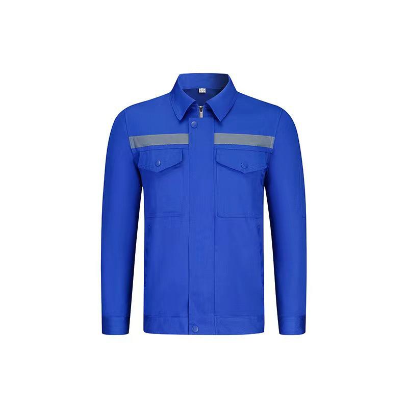 Men's and Women's Long-Sleeve Workwear Set - Durable, Wear-Resistant, Ideal for Factory and Auto Repair.
