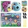 100cm Soccer Games with Adhesive Balls Toss Soccer Goal Game Mini Soccer  Games Set for Birthday Christmas Gifts