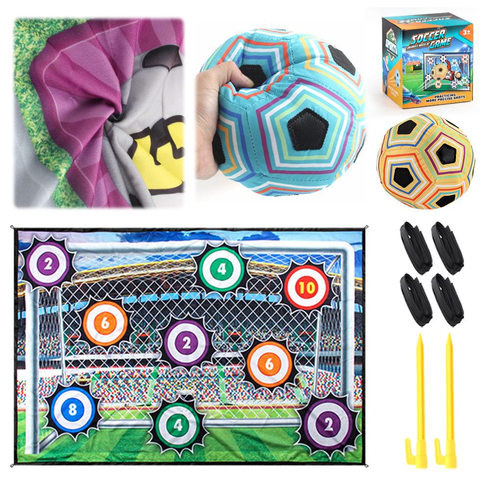 100cm Soccer Games with Adhesive Balls Toss Soccer Goal Game Mini Soccer  Games Set for Birthday Christmas Gifts
