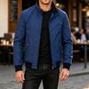 Men's Long Sleeve Stand Collar Casual Jacket - Outdoor Fashion Trendy for Everyday Wear