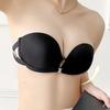 Bez ramiączek z przodu, bez ramiączek, antypoślizgowa bielizna damska, zebrana, bez pleców, seksowna dziewczyna biustonosz z oddychającym biustonoszem podtrzymującym górną część
