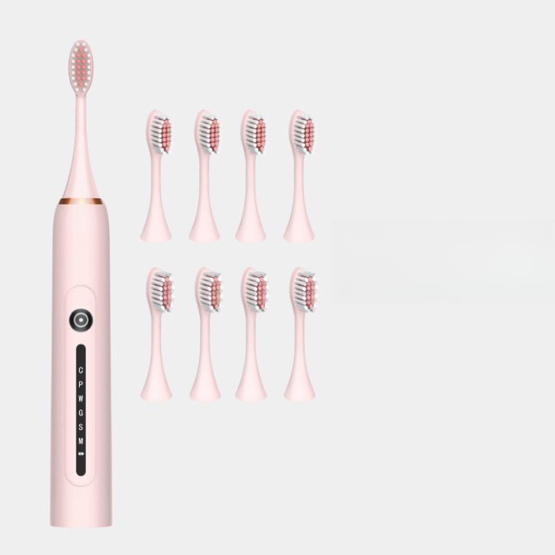 Electric Toothbrush Smart Home Sonic Portable Couple Toothbrush Soft Hair Adult Charging Set