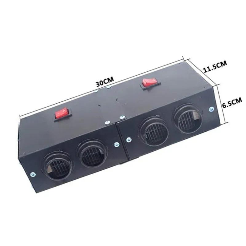 12V/24V 500W High Power Fast Heating Fan Defrost Defogger  Car Heater Defroster Kit for Automobile Windscreen Winter chauffage