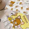 Anime R-Rilakkuma Cute Cartoon Movie Bathroom Mat Kids Room Bedroom Decoration Balcony Anti-Slip Doormat Living Room Welcome Rug