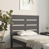 VidaXL Headboard Grey 100x3x80 Cm Solid Pine Wood821334