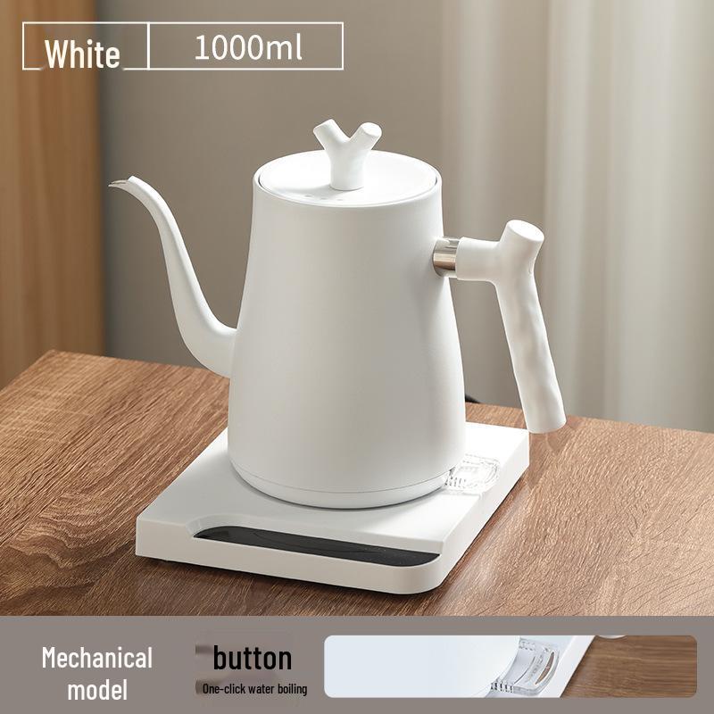 

Stainless Steel Electric Long Spout Coffee Pour-Over Kettle with Temperature Control 220V Domestic Plug