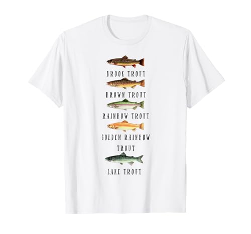 Trout Fishing T-Shirt - Funny Trout Fishing Enthusiast T-Shirt