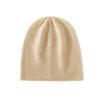 Super Morbido Cashmere Autunno e Inverno Nuovo Unisex Alta Gamma Colore Unito Ispessito Caldo Moda Lavorato a Maglia Cappello Casual