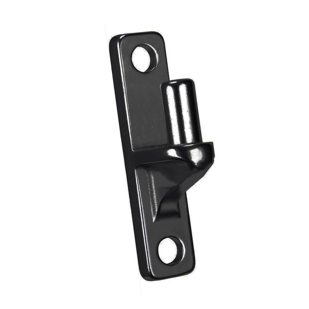 1/2/4 Pack Wall Mount Gate Hinges Portable Wall Plate Hinges for Outdoor Chain Link Fence Gate with 5/8Inch Hinges Pin