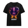 Mandy Womens/Ladies Burning Triangle T-Shirt