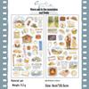 Yu Xian Light and Shadow Landscape Stickers: Creative American Style for Journal DIY & Collage