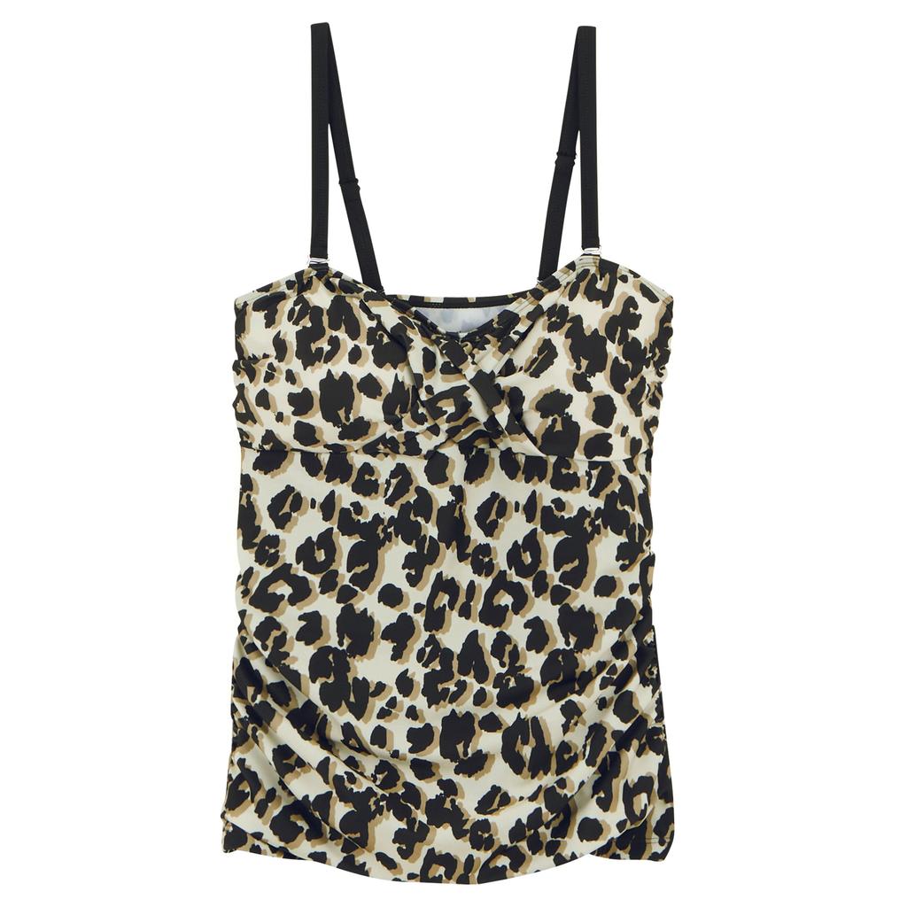 Regatta Womens/Ladies Aceana III Leopard Print Tankini Top