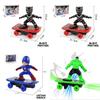 Hrdinský červený elektrický skateboard Spiderman Hračka Pro Děti S Barevnými Světly A Hudbou