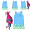 Charming Trolls Poppy Dress For Girls Ideal For Holiday And Party Events