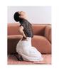 8SECONDS Rayon Harem Pants White
