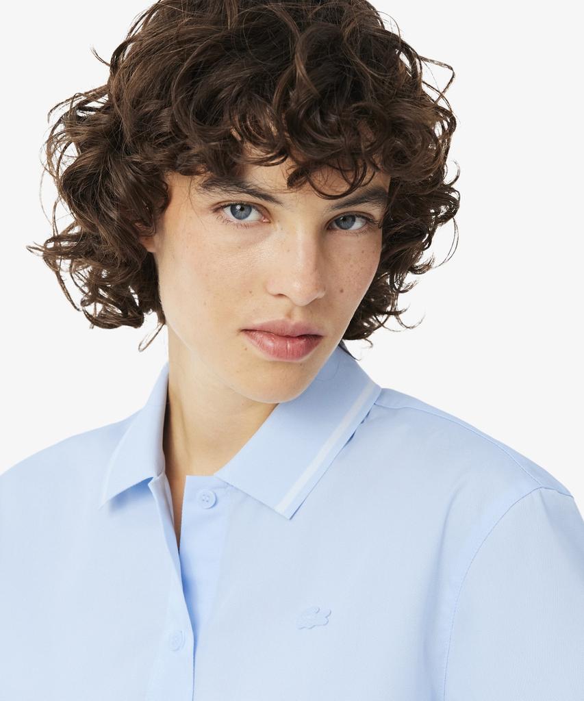 LACOSTE Women'S Collared Short Sleeve Shirt Cf8478-56N T01