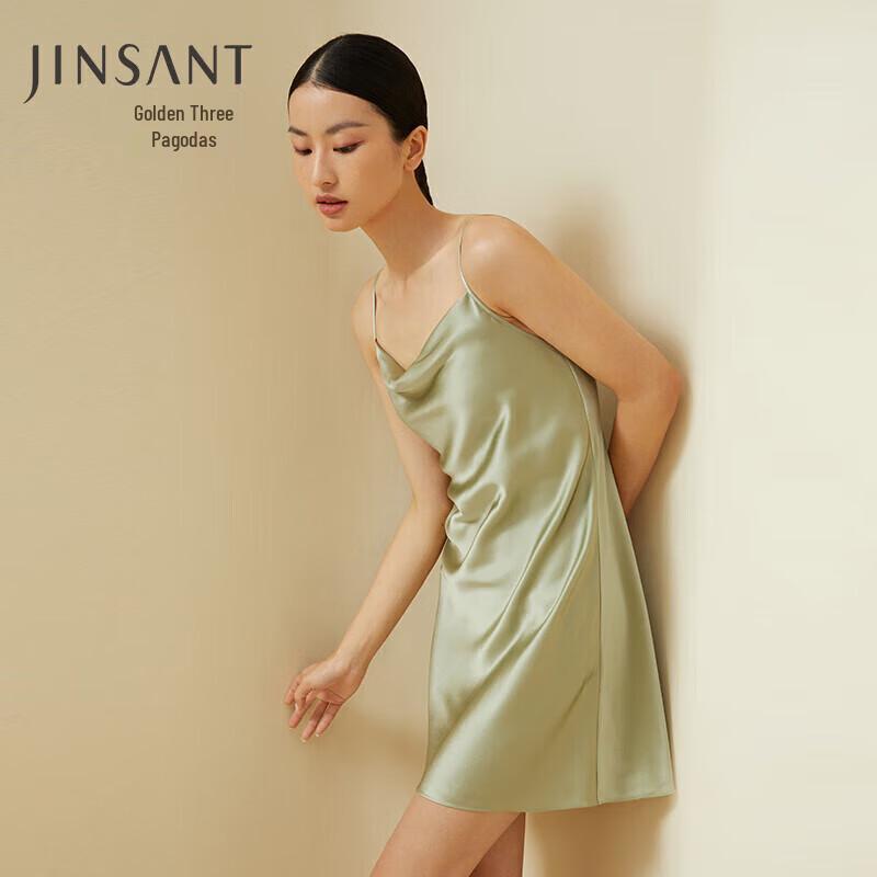 Women s Mulberry Silk Cowl Neck Camisole Sleep Dress M