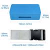 Adjustable EVA Foam Swim Aid Belt - Safety Floatation for Youngsters & Beginners, Blue