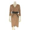 GRAXIA Cabaret Midi Peplum Perfect for Hostess and Size XL Dress, Dress, High-Waisted Dress, Hostesses, Clubs, Lounges, 5/8 Sleeves, Décolleté,